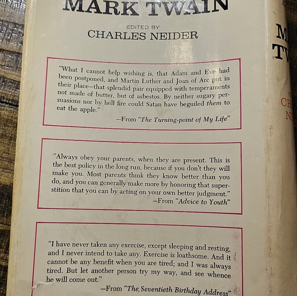 Complete Essays of Mark Twain Edited by Charles Neider Copyright 1963 - Picture 11 of 14